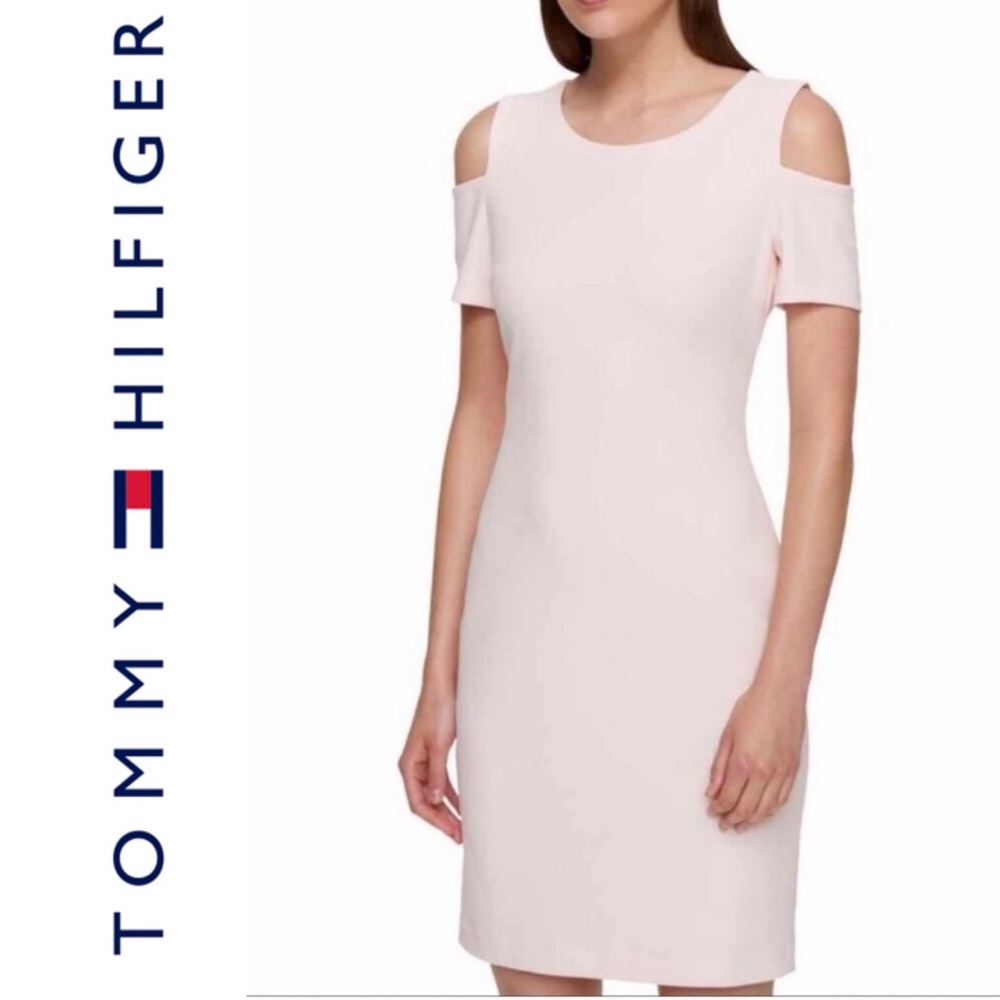 *price firm* Tommy Hilfiger light pink dress